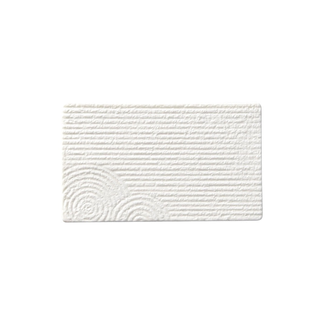 MINOYAKI “KARESANSUI” Rectangle Plate 17cm 00127 KDN013