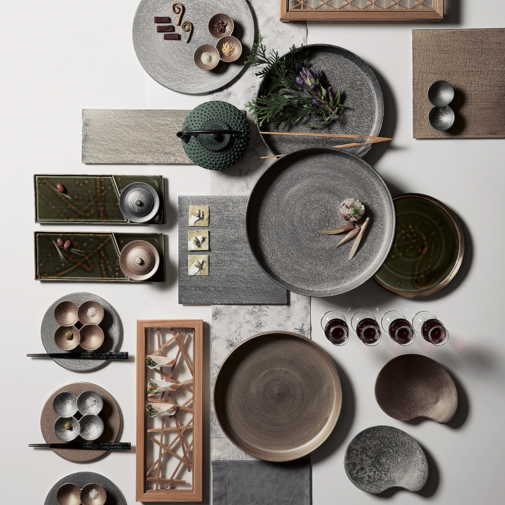 ARITAYAKI Flat Rectangular Plate 00021 MST023