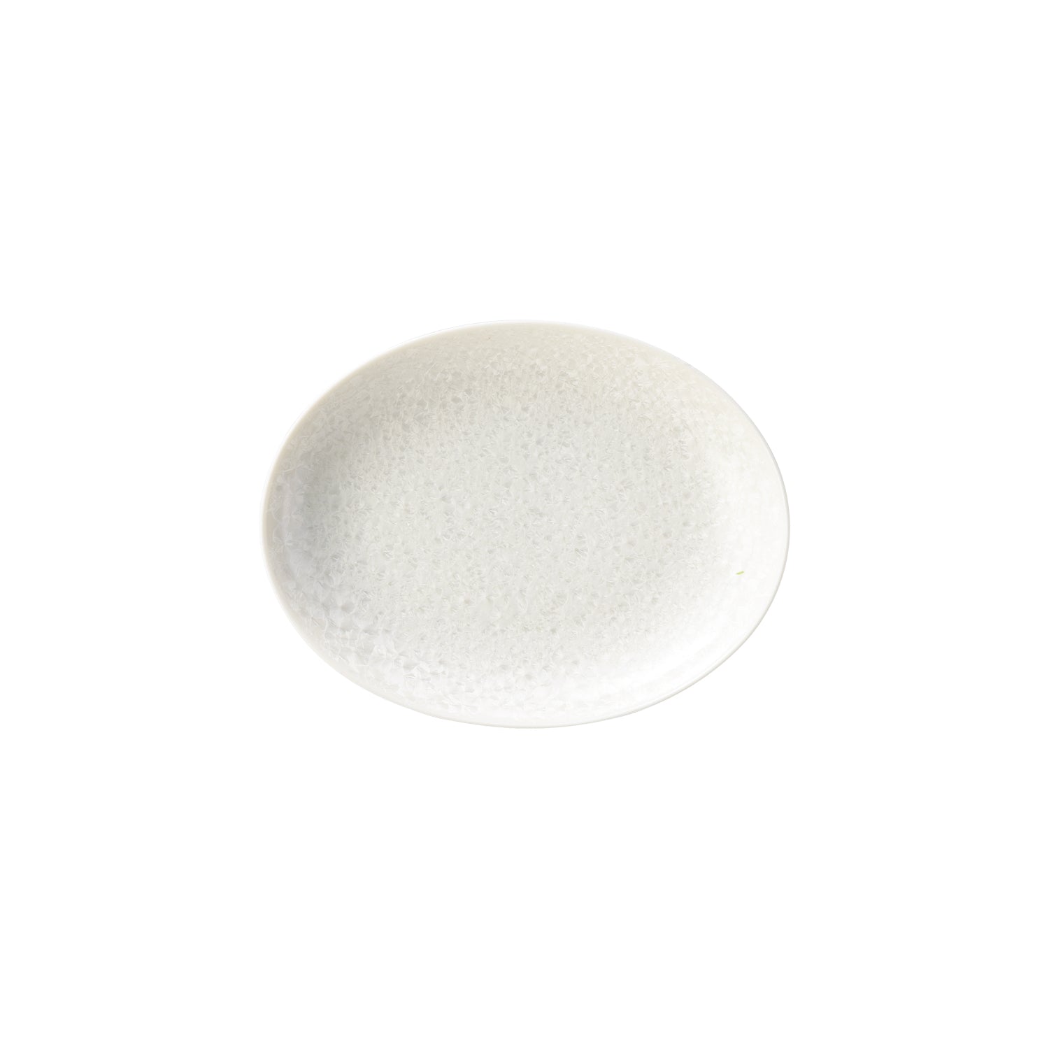 MINOYAKI Monochrome Oval Plate  00110 MST096