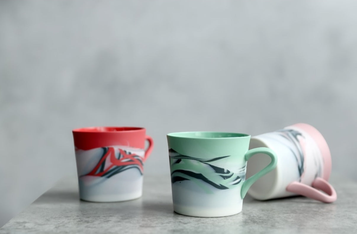 [Made to Order] MINOYAKI Marble Coffee Cup 00147