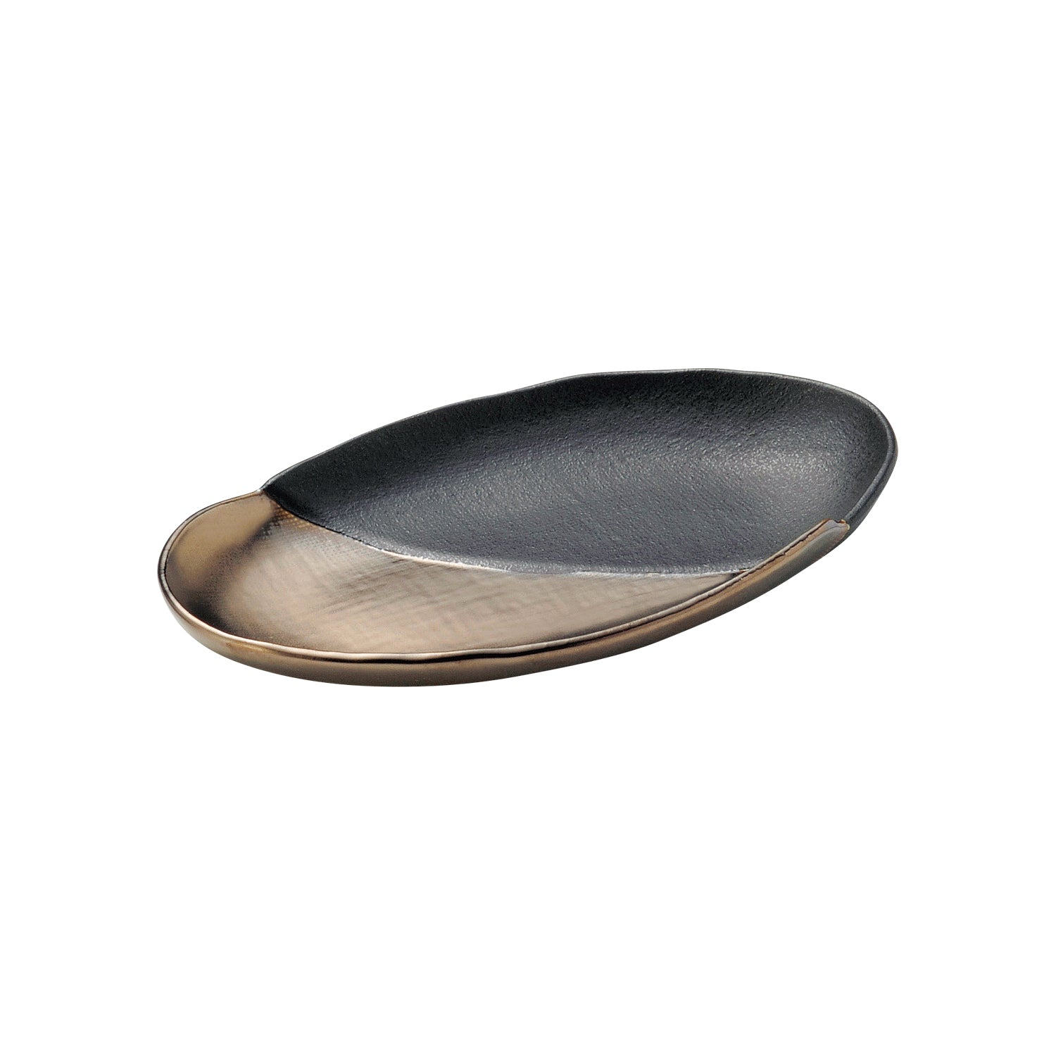 MINOYAKI Golden Line Oval Plate  00132 MST134