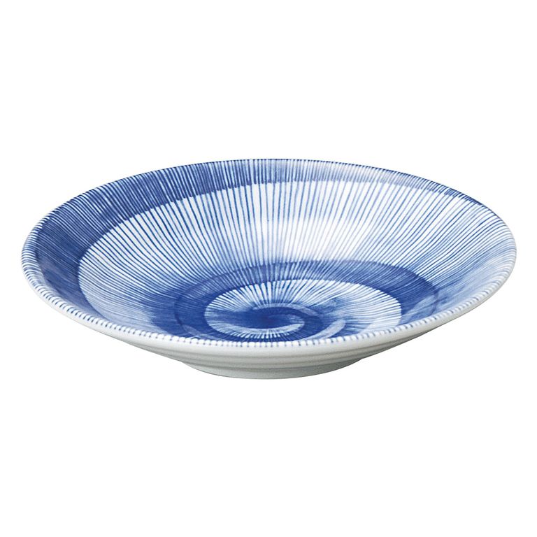 MINOYAKI “AIzome” Coupe Plate  00138 KDN063