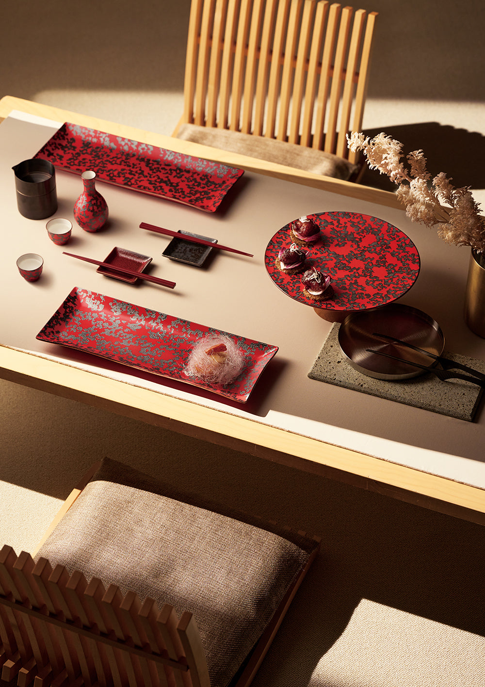 MINOYAKI Hand Painted Coupe Bowl 00080 MST084