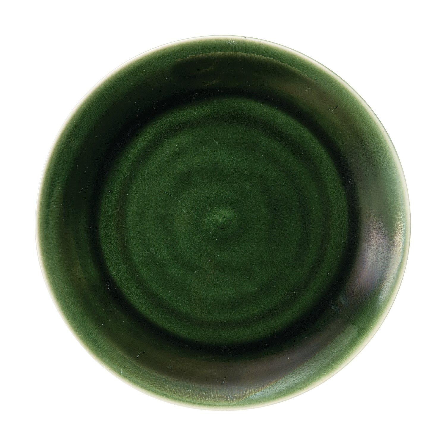 MINOYAKI Green Plate   00090 MST092