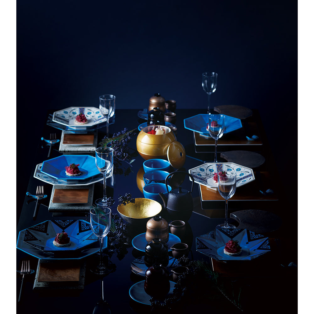 MINOYAKI Blue Plate 00049 MST075