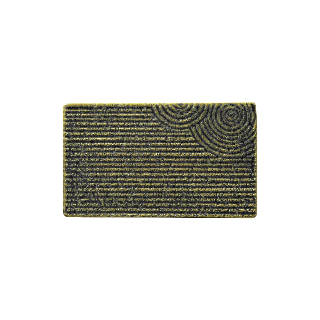 MINOYAKI “KARESANSUI” Rectangle Plate 17cm 00127 KDN013