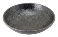 (強)黒ちらし6.0丸浅鉢