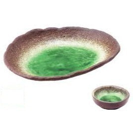 伊賀ヒスイ7.0変形刺身鉢