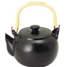 瀬戸黒 土瓶(茶コシ付)